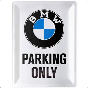BMW PARKING ONLY ženklas